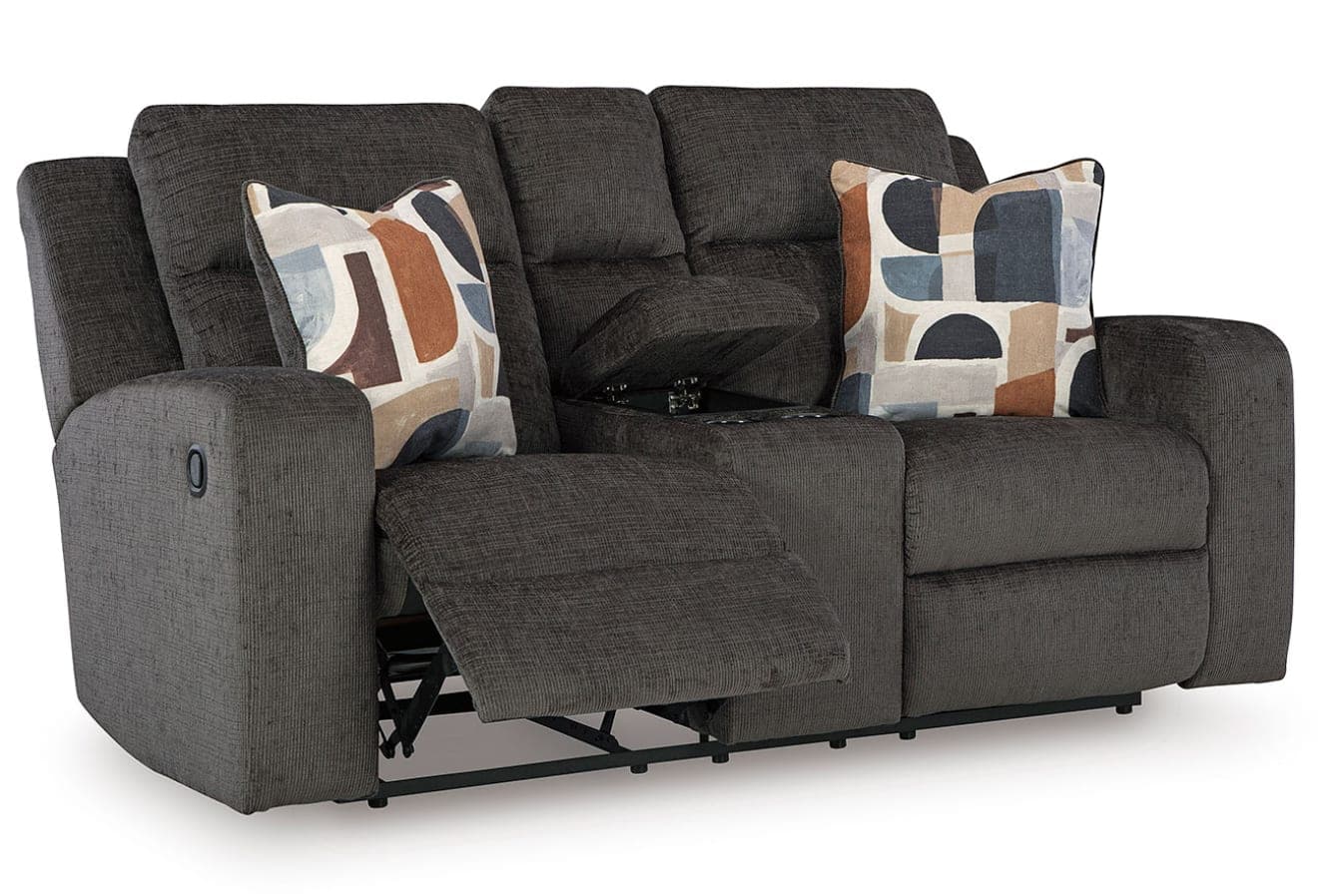 KANLOW RECLINABLE CON CONSOLA